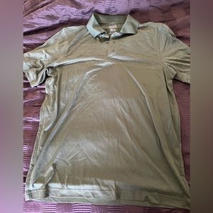 NWOT Croft & Barrow Golf Mens Small Polo Short Sleeve Green EasyCare Performance